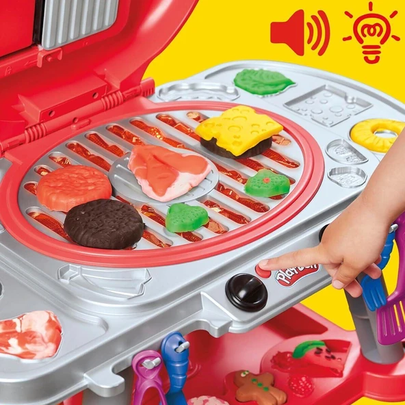 G0500 Play-Doh Cızırtılı Izgara Oyun Seti +3 yaş ürün görseli 1
