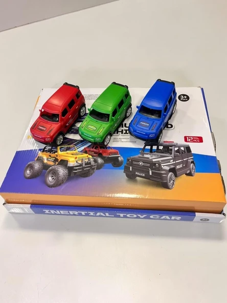 SH40932 SÜRTMELİ ARABA JİP PLASTİK-ZRV ürün görseli 1