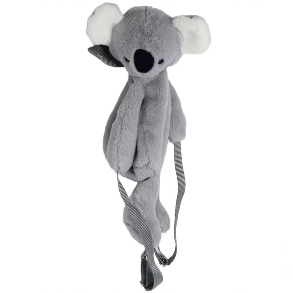 Koala Peluş Çanta Gri DD-30484 - Resim 2