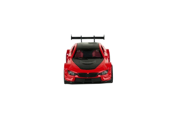 Die Cast Metal Çek Bırak Kırmızı Yarış Arabası ürün görseli 1