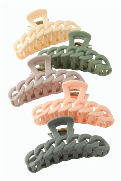 Zincir Şekilli Mandal Toka 9 cm ürün görseli 1