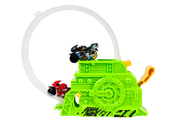 Spin and Build Fırlatıcı ve Motorsiklet-1 ürün görseli 1