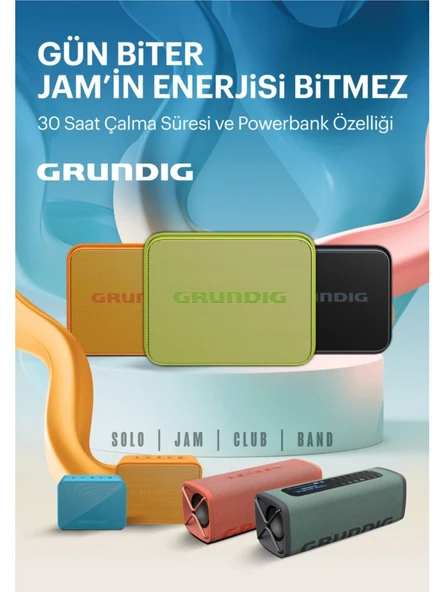 Grundig Jam Lime Bluetooth Hoparlör - Resim 3