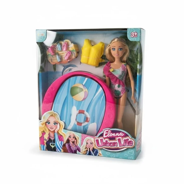 SH40813 11,5'' YÜZÜCÜ BEBEK SETİ-ZRV ürün görseli 1