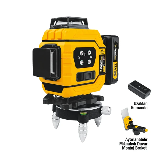 SGS LAZER HİZALAMA DİSTOMAT (ŞAKÜL) 16 Line 4x360 ürün görseli 1
