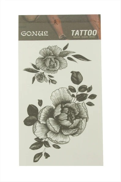 Gül Tattoo Dövme Sticker ürün görseli 1