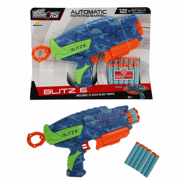 S00041356 SİLAH SÜNGER BLITZ SKIN 12 MERMİ ürün görseli 1