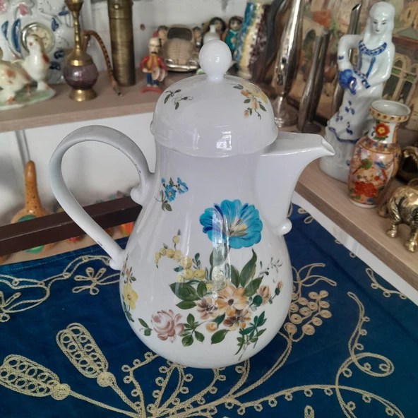 Eski Dönem Porselen Çay Potu ürün görseli 1