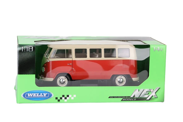 18054 WELLY 1 18 1963 VOLKSWAGEN T1 BUS 6 ürün görseli 1