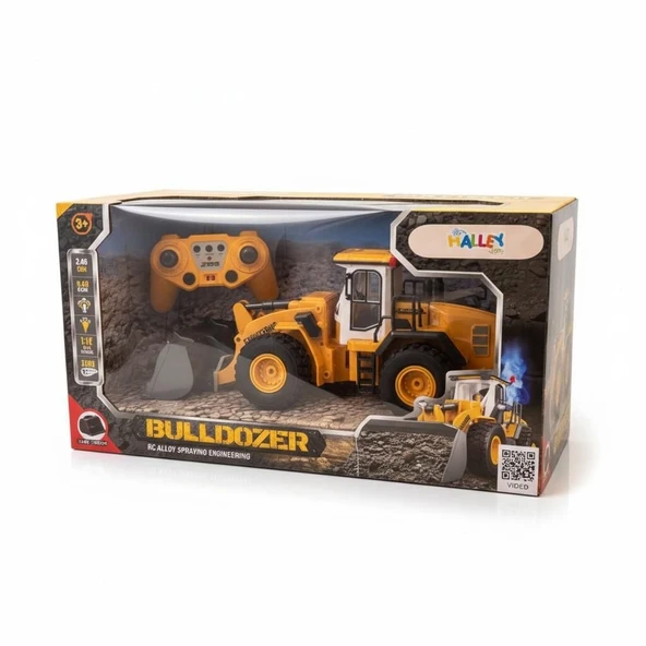Z6828A 1:18 9 KANAL ALAŞIMLI U/K İŞ MAKİNASI KEPÇE ürün görseli 1