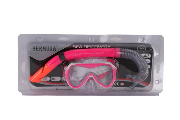 KZLD-AK303-180CS MASKE SNORKEL SET VAKUM (ICB12)-K36 ürün görseli 1
