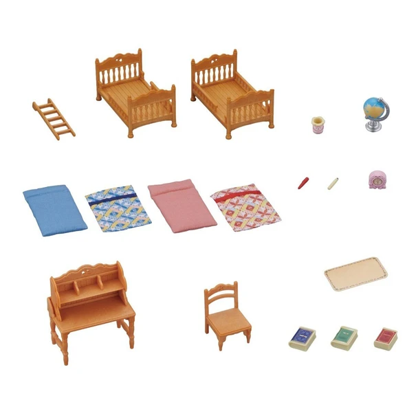5338 Sylvanian Families, Çocuk Yatak Odası Seti, +3 yaş, figürler ayrı satılır. ürün görseli 1