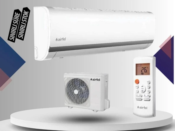 Airfel LTXM35N 12000 BTU R32 A++ Inverter Duvar Tipi Klima - Montaj Dahil ürün görseli 1