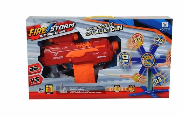 Fire Storm Yarı Otomatik Dart Tabancası - Resim 2
