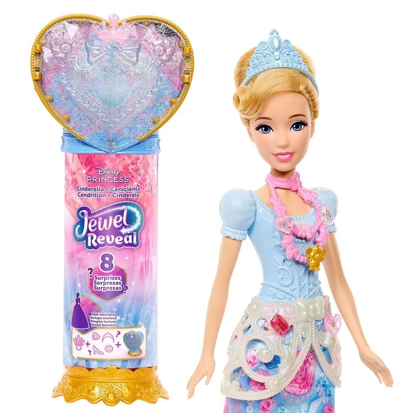 JHL50 Disney Prenses Sürpriz Takılar - Cinderella ürün görseli 1