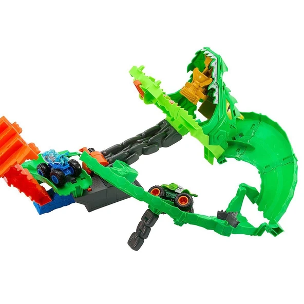 JFR06 Hot Wheels Monster Trucks  Sharks vs. Dinos Ejderha Yok Edici ürün görseli 1