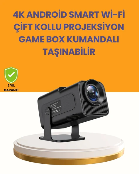 Nevamel HCS350pro 1080P Full HD Taşınabilir Android Projektör ürün görseli 1