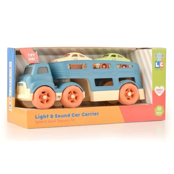 LC-31022 Sesli ve Işıklı Taşıyıcı Tır 3 Parça -Let's Be Child ürün görseli 1