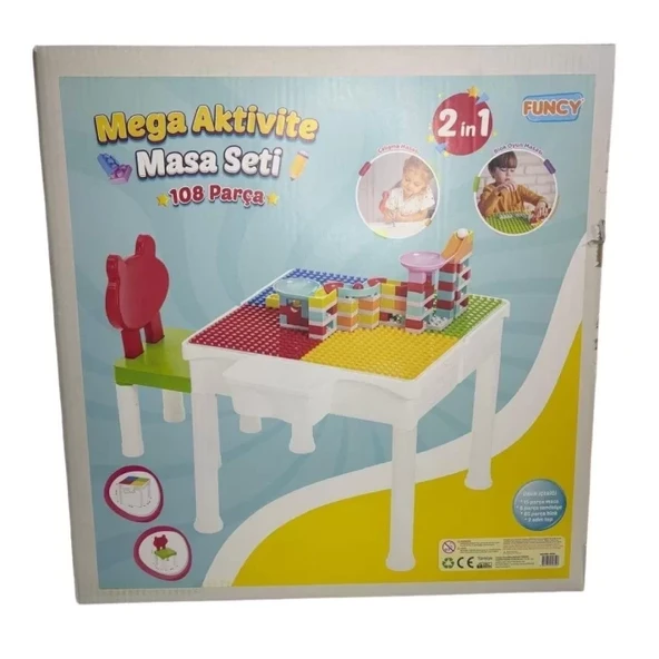 Mega Aktivite Masa Seti - Resim 4