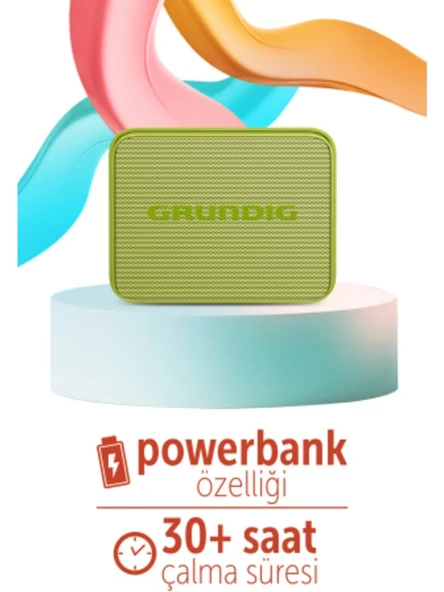 Grundig Jam Lime Bluetooth Hoparlör - Resim 5