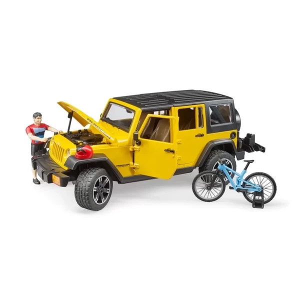 Jeep W. Rubicon & Bisiklet Ve Sürücüsü - Resim 2