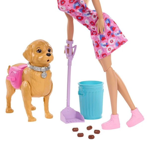 JJB46 Barbie ve Köpekçiğin Yürüyüş Zamanı ürün görseli 1