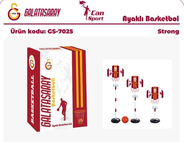 GS-7025 GALATASARAY BASKETBOL POTASI-CNT ürün görseli 1