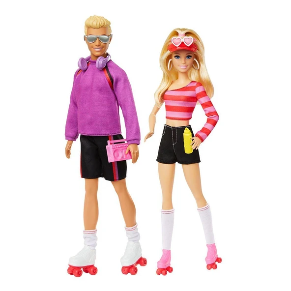 HXK90 Barbie ve Ken 65. Yıl 2li Parti Bebekler ürün görseli 1