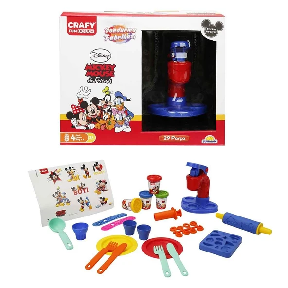 S00002034 OYUN HAMUR SET BYK DOND.FABR.MICKEY-SUN ürün görseli 1