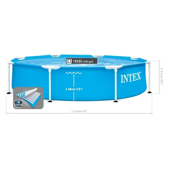 İNTEX EASY PREFABRİK AİLE HAVUZU ürün görseli 1