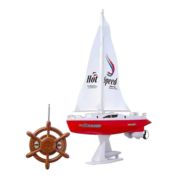 2141 SUN-RST-SNC-R C TEKNE YELKENLİ YARIM FONK 38CM ürün görseli 1