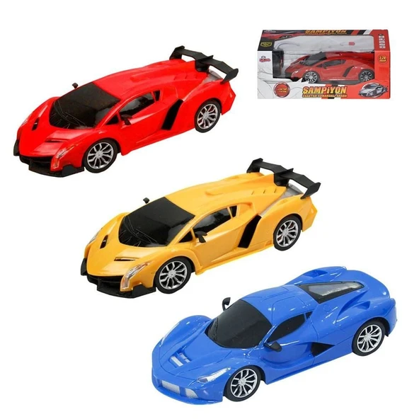 Uzaktan Kumandalı Şampiyon Işıklı Spor Araba -1 adet fiyatıdır ürün görseli 1
