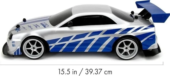 S03009718 ARABA 1/10 FAST FURIOUS NISSAN SKYL-SUN ürün görseli 1