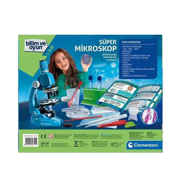 64741 Bilim ve Oyun - Süper Mikroskop - Resim 3
