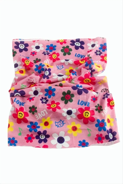 Papatya Desenli Baff Boyunluk - Resim 2
