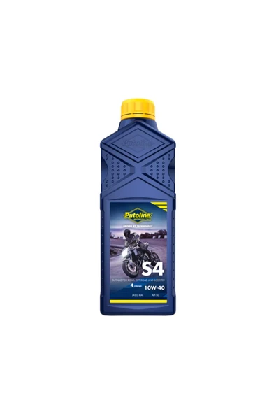 PUTOLINE 1 L Bottle S4 10w-40 Mineral Motosiklet Yağı ürün görseli 1