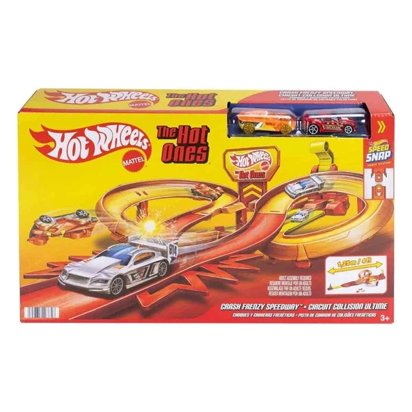 JFD11 Hot Wheels The Hot Ones Crash Speedway Frenzy ürün görseli 1