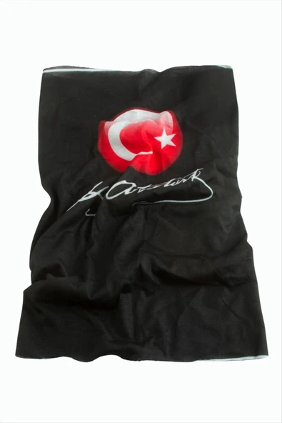 Ay Yıldız Desenli Baff Boyunluk ürün görseli 1