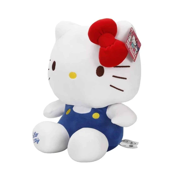 S00006116 PELUŞ H.KITTY S4 MAVİ TULUMLU 35CM-SUN ürün görseli 1
