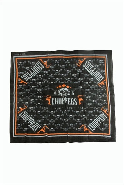 Kuru Kafa Desenli Bandana 50*50 ürün görseli 1