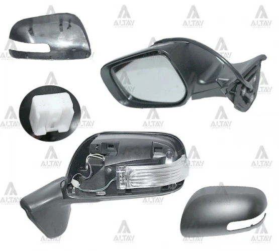 Toyota Auris 2010-2012 Dış Dikiz Aynası Elektrikli Isıtmalı Sinyalli Otomatik Katlanır Sol (Oem No:87906-02190) (Adet) ürün görseli 1