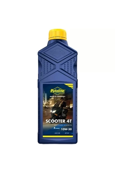 PUTOLINE Scooter 4t 10w-30 Motosiklet Motor Yağı 1 Litre ürün görseli 1