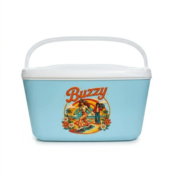 10 LT BUZZY RETRO BUZLUK TERMOS (1180 COOLER BOX) - Resim 4