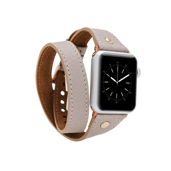 Apple Watch Uyumlu Deri Kordon 38-40-41mm Slim DTGT ERC3 ürün görseli 1