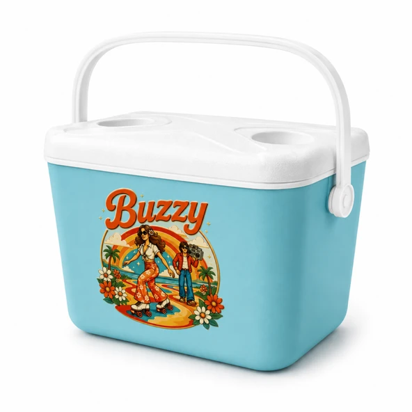 10 LT BUZZY RETRO BUZLUK TERMOS (1180 COOLER BOX) ürün görseli 1