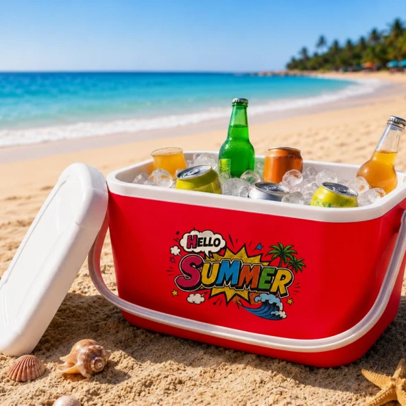 30 LT BUZZY RETRO BUZLUK TERMOS (1178 COOLER BOX) - Resim 6