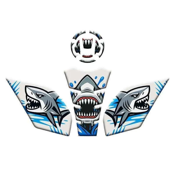 Cf Moto 250 Sr 2020 - 2024 Uyumlu Tank Pad Set 013 ürün görseli 1