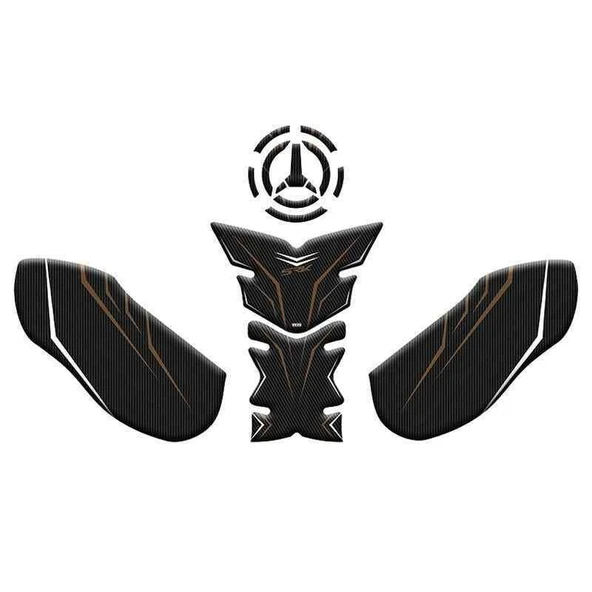 Rks Srk 450 Ra ( Qj Moto ) 2025 Uyumlu Tank Pad Set 003 ürün görseli 1