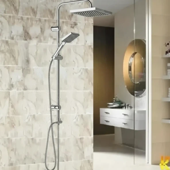 Irmak Premium Robot Yağmurlama Tepe Duş Sistemi - Modern Banyo Batarya Seti ürün görseli 1