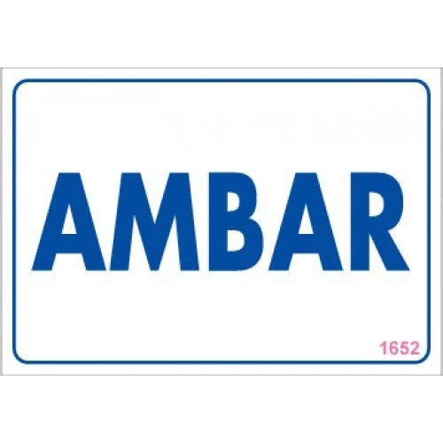 Pvc Levha quot;Ambarquot; 17,5*25 cm ürün görseli 1